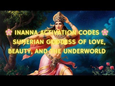 🌸 🖤 INANNA ACTIVATION CODES – SUMERIAN GODDESS OF LOVE, BEAUTY, AND THE UNDERWORLD 🌸 🖤