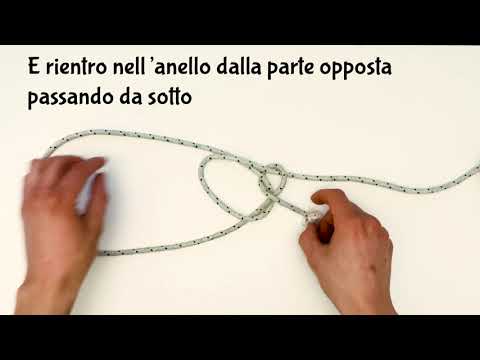 Cappio con nodo non scorrevole