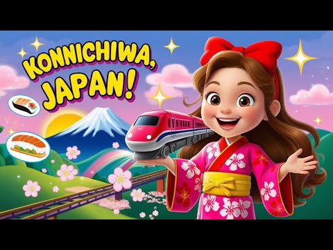 Japan - Fun Educational Kids Song 🌸🎶