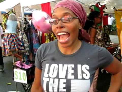 Ngozi of Harriet's Alter ego @ Afro-punk Block party 2009