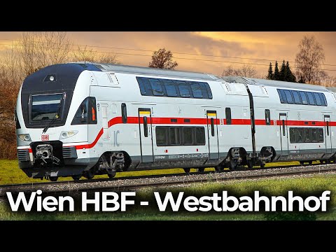 Lamas im Bahnhof Meidling | Führerstandsmitfahrt im Herzen Österreichs: Wien HBF - Wien Westbahnhof