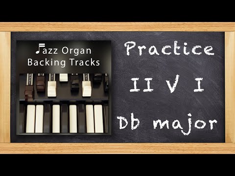 Practice Jazz 2 5 1 - Db Major -  Backing Track