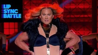 Channing Tatum &amp; Beyonce&#39;s &quot;Run The World (Girls)&quot; vs. Jenna Dewan-Tatum&#39;s &quot;Pony&quot; | Lip Sync Battle