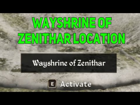 How to Find Wayshrine of Zenithar Location Oblivion Remastered, Oblivion Remake