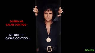 Roberto Carlos ME QUIERO CASAR CONTIGO.