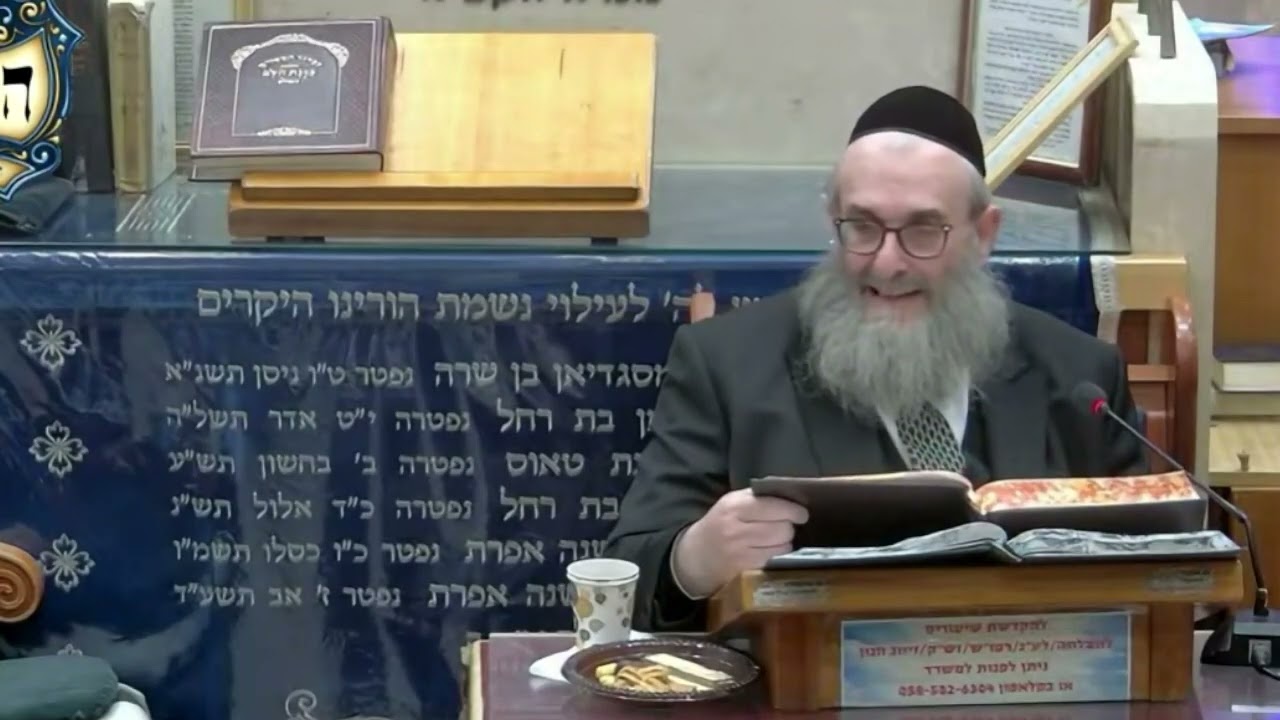 הרב יהושע ויזגן מסכת חולין דף פ עמוד ב'