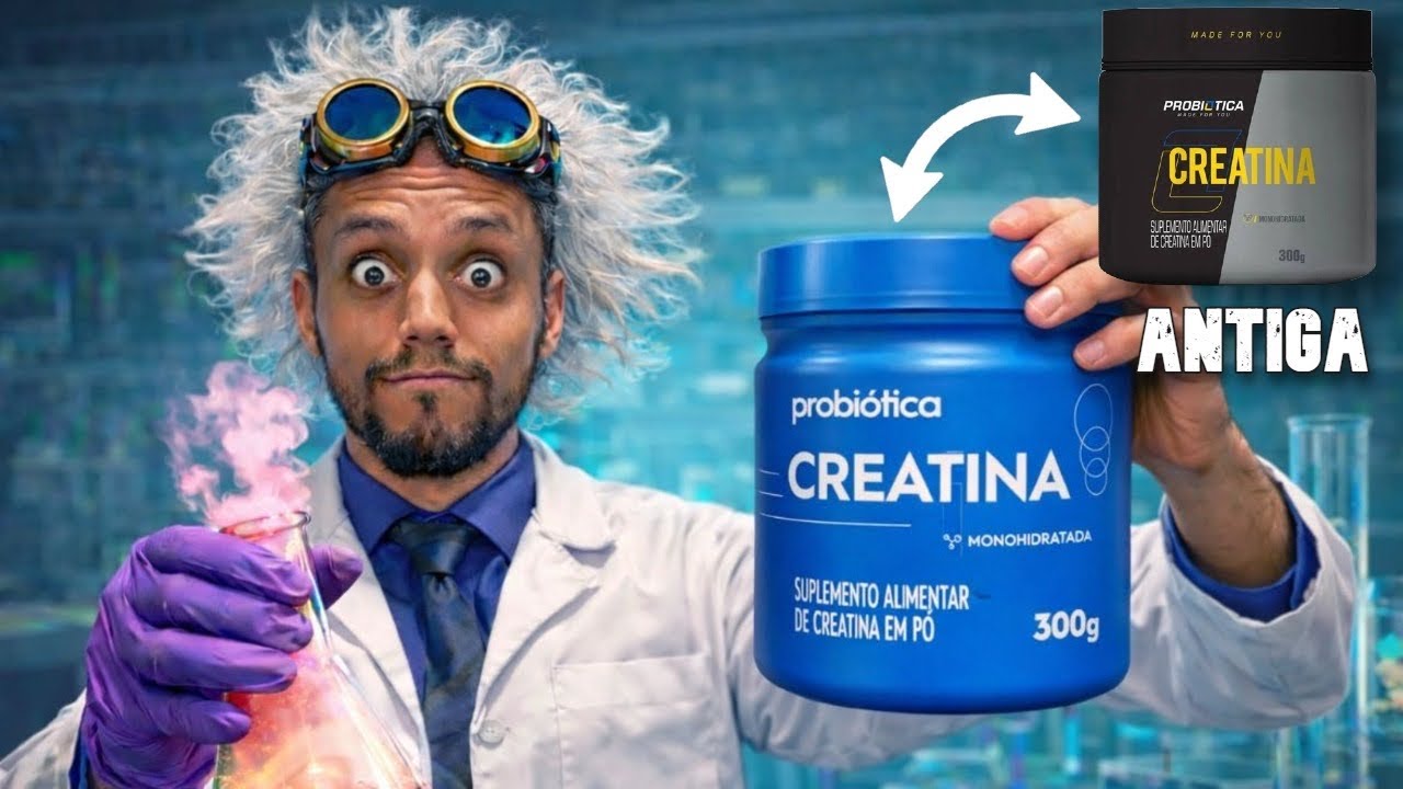 Miniatura da avaliação em vídeo de Creatina Monohidratada Probiótica 150g