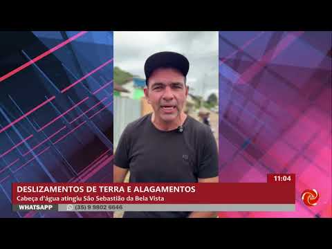 Cabeça d’água atinge São Sebastião da Bela Vista