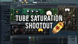 Video thumbnail for Vintage Tube Saturation Plugin Shootout - omnitec-67a, tube saturator 2, abbey road saturator by Derick Fernandes