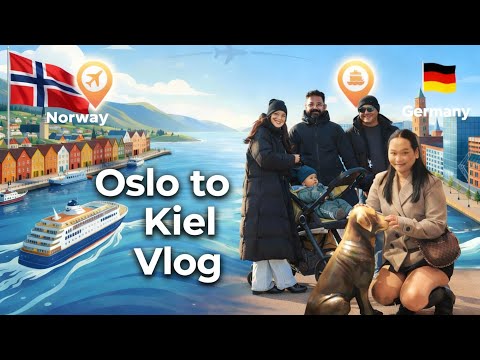  A Beautiful Sea Journey | Oslo–Kiel Color Line Cruise [8K] #OsloToKiel #colorline  #OsloVlog #Kiel 