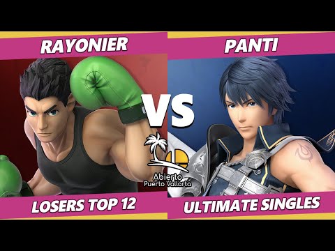 Abierto Puerto Vallarta Losers Top 12 - Rayonier (Little Mac) Vs. Panti (Chrom) SSBU Ultimate
