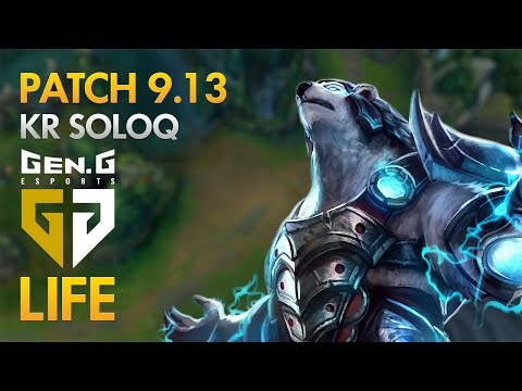 Gen.G Life - Volibear Support - KDA 7/3/19