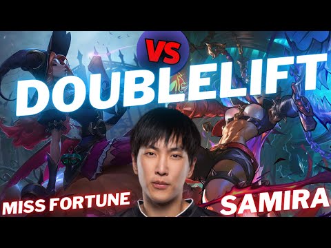 DOUBLELIFT | MISS FORTUNE VS SAMIRA | ADC GAMEPLAY | Patch 15.24 / Season 15 | #LeagueofLegends