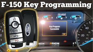 How To Program A 2018 - 2024 Ford F-150 Key Fob - DIY F150 Remote Programming Pairing