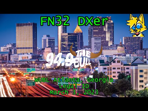 94.9 The Bull | WUBL Atlanta, Georgia Legal ID (3/3/2023)