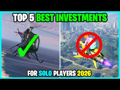Top 5 Best Solo Investments In Gta 5 Online 2026