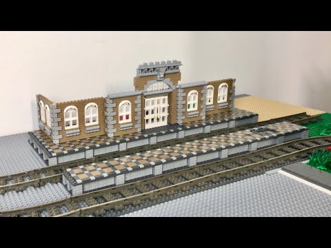 Bau einer Lego Stadt Teil 132. - Hauptbahnhof [3]