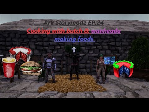 Ark storymode ECO's food tray review and cooking with wanheada EP 24
