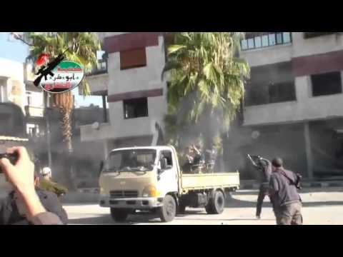 كتيبة أبي ذر الغفاري تهاجم قوات النظام في عربين