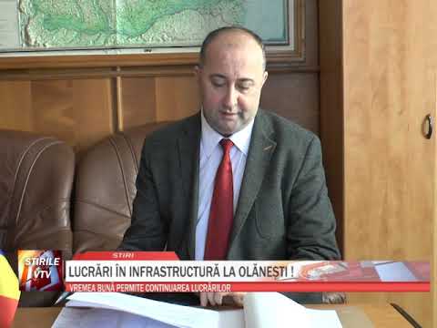 LUCRARI IN INFRASTRUCTURA LA OLANESTI