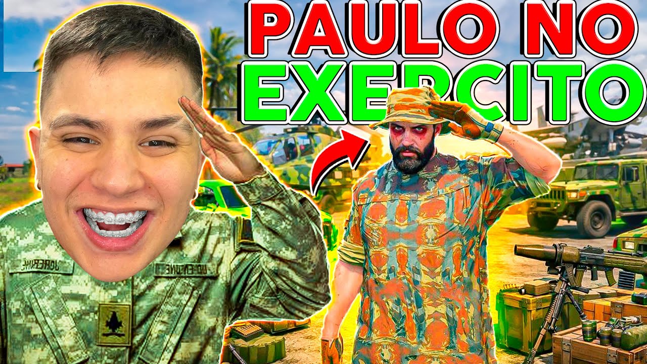 VIREI CORONEL do EXÉRCITO no GTA RP 😱 (Paulinho o LOKO)