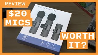 Let's Put These $20 Lavalier Bluetooth Mics to the Test! Maybesta Review