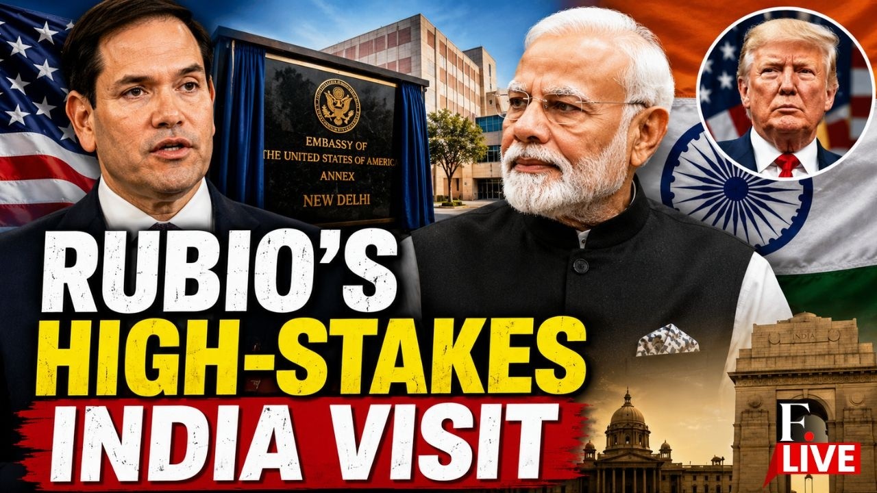 Marco Rubio Meets PM Modi LIVE: Rubio Extends Trump's White House Invite to PM Modi