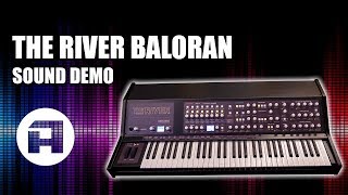 Video thumbnail for Baloran - THE RIVER, polyphoner Analogsynthesizer by AMAZONA Music Mag