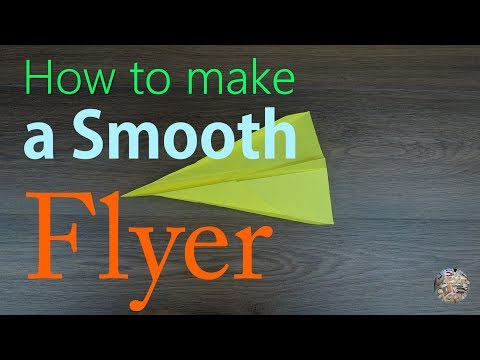 Origami Aircraft: How to make a Smooth Flyer