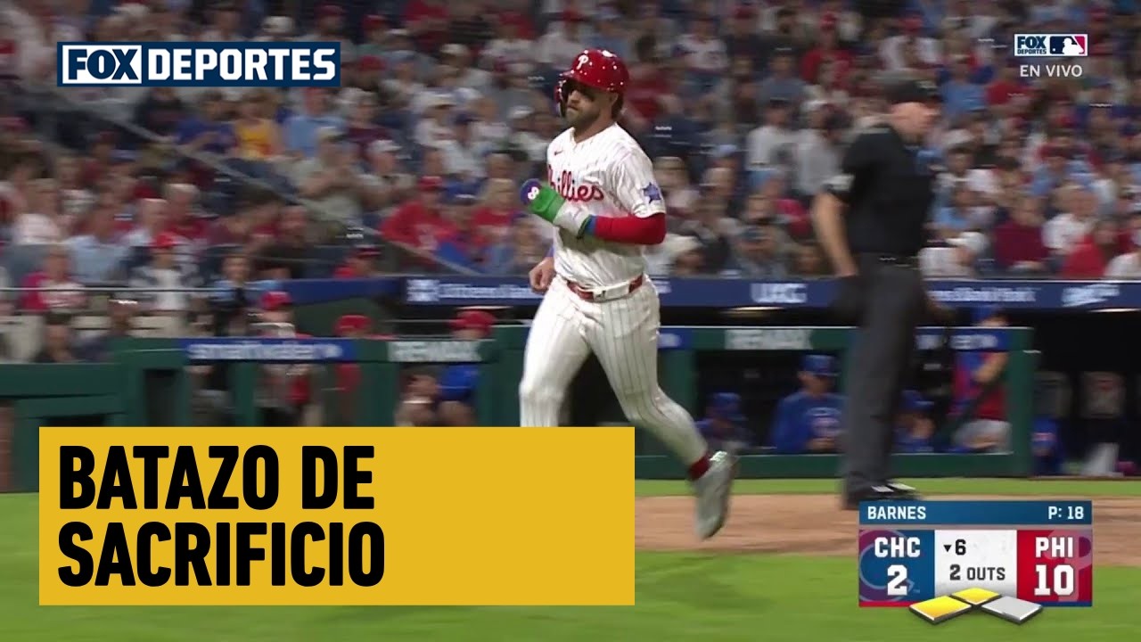 😎 BATAZO DE SACRIFICIO Alec Bohm | Chicago Cubs 2-11 Philadelphia Phillies | MLB 2026