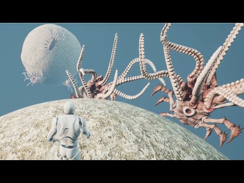 Dynamic Surface Navigation - Planet Demo - UE5 Plugin