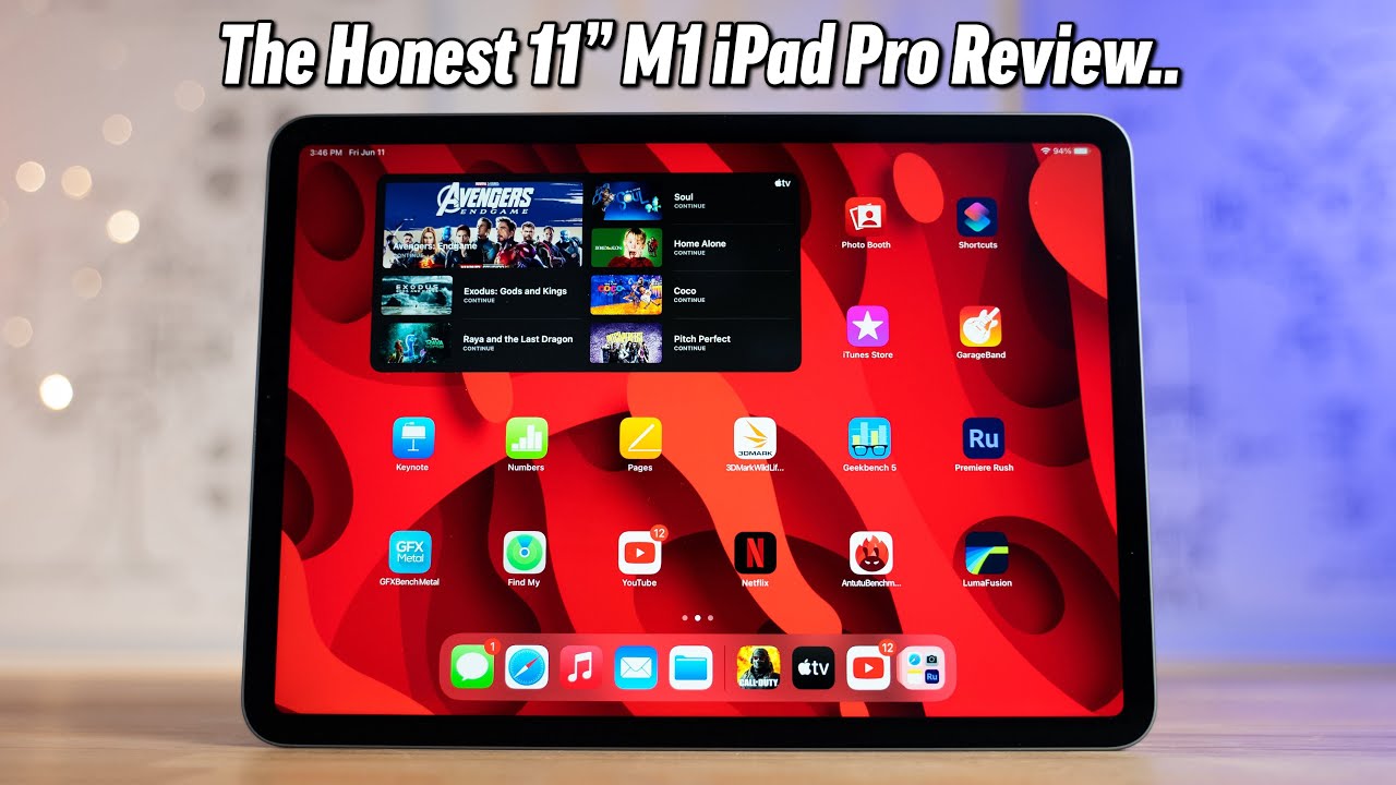 M1 iPad Pro 11" - Honest Review after iPadOS 15..