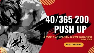 Download lagu Giorno 40/365 200 PUSH UP (Fast Energy) #fitness #challenge #365days #pushup mp3