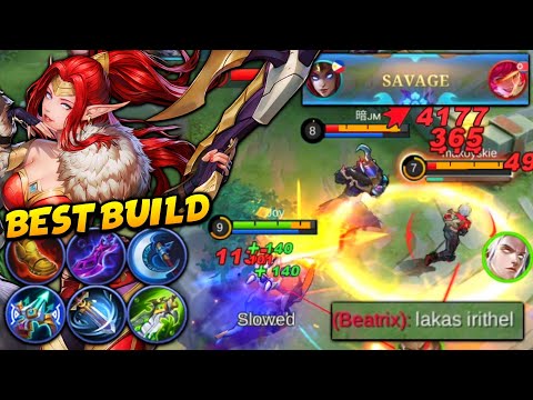 1v5 SAVAGE!! IRITHEL BEST BUILD TO GET A SAVAGE ALONE IN MYTHIC RANK! | Top 1 Global Irithel