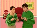 Blues Clues Steve Is Teaching Joe How To Play Blues Clues