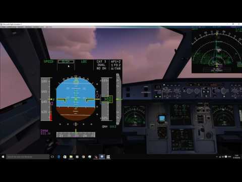 FSLabs A320-X Basics: The FMA - Flight Mode Annunciator