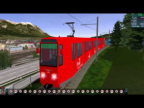Trainz Cabride: Innsbruck - Fulpmes (Tram Linie STB)
