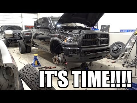 KING 2.5 SHOCKS INSTALLED ON OUR CUMMINS!!! THIS IS BADA$$!!!