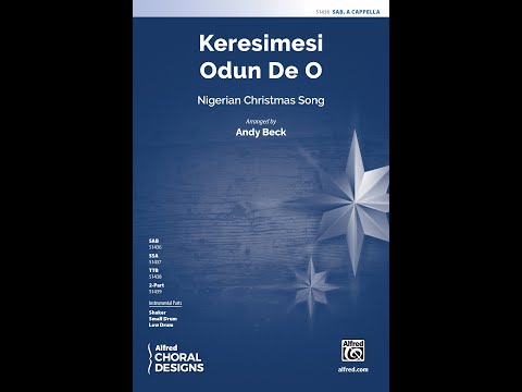 Keresimesi Odun De O (SAB, a cappella) arr. Andy Beck – Score & Sound
