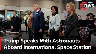 WATCH: President Donald Trump Speaks With Astronauts Aboard International Space Station | AI15