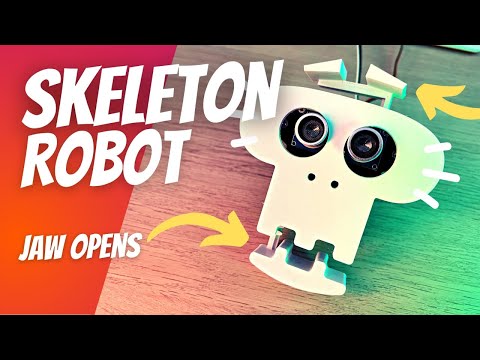 YouTube Thumbnail for Build your own Spooky Scary Skeleton Halloween Robot!