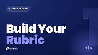 Build a Behavior Rubric That Lasts