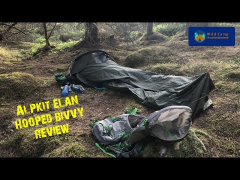 Alpkit Elan bivvy review: Wild Camp Northumberland