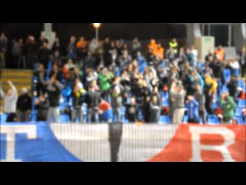 Doping i oprawa kibiców Wisły Puławy na meczu z Piastem Gliwice (1/16 PP)