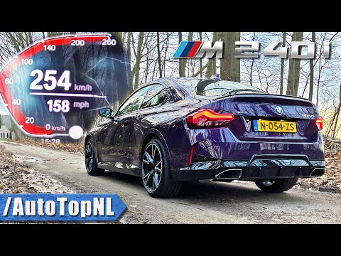 BMW M240i xDrive G42 | 0-250 ACCELERATION POV TOP SPEED & SOUND by AutoTopNL