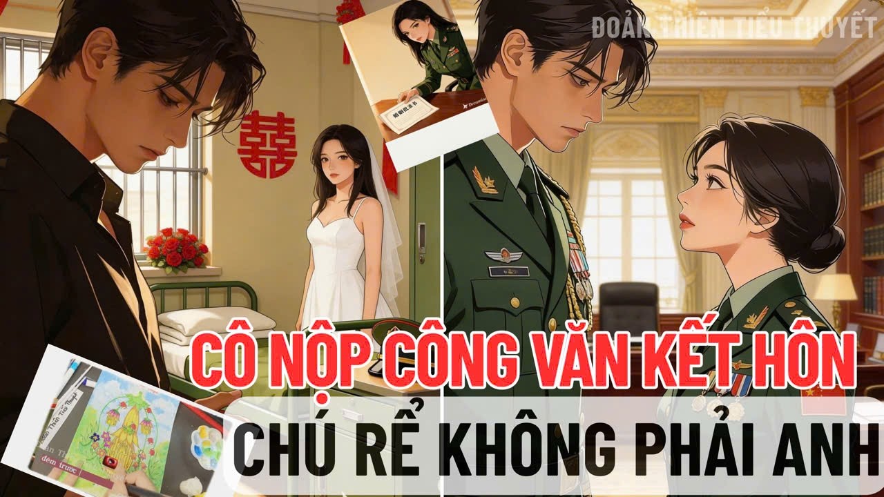 Thủ Trưởng Nói Không Xứng, Cô Nộp Công Văn Kết Hôn. Ngày Đại Viện Công Bố, Chú Rể | Audio + Coloring
