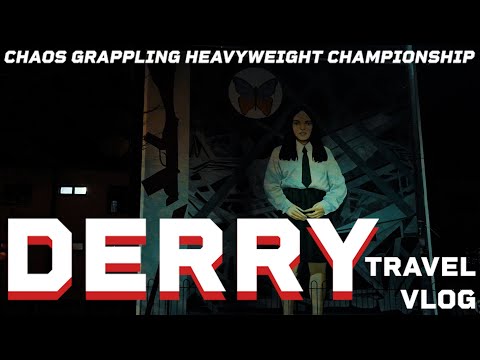 Winning the Heavyweight Championship in Ireland | Chaos Fighting Championship | Derry Travel Vlog