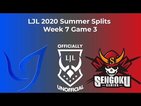 [EN] LJL 2020 Summer Split Week 7 Game 3 - Crest Gaming Act Vs Sengoku Gaming