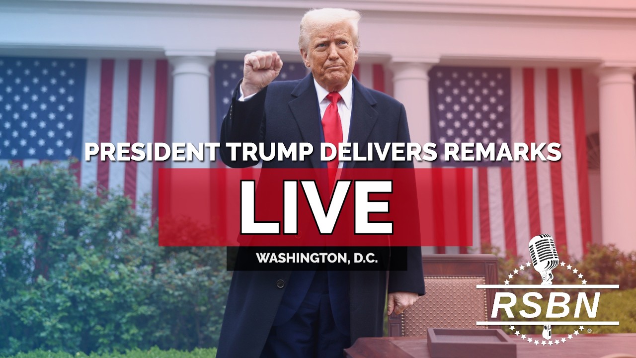 LIVE: President Trump Delivers Remarks from the White House Rose Garden - 05/08/26
