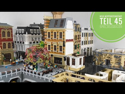 Neue Noppensteinstadt - Teil 45 Haus des Spielzeugbauer // BlueBrixx Lego
